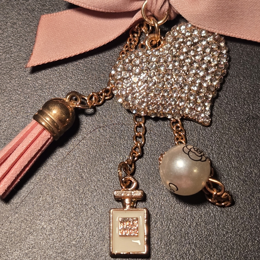 Bag Charm/Key Chain with Fun Charm - Picture 4 of 5